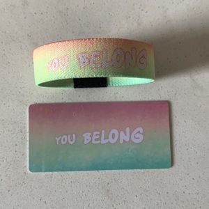 Zox You Belong wristband